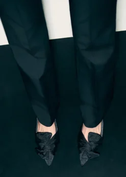 MANGO Buty*Buty na obcasie z węzłem