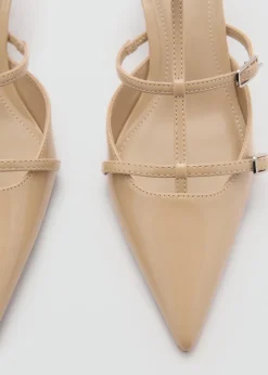 MANGO Buty*Buty na obcasie ze sprzączkami