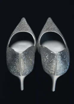 MANGO Buty*Buty na obcasie ze strasem