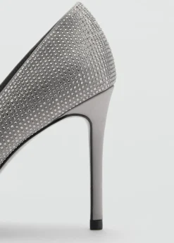 MANGO Buty*Buty na obcasie ze strasem