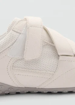 MANGO Buty|Akcesoria Skórzane*Buty sportowe z płótna i skóry