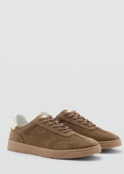 MANGO Skóra|Buty*Buty sportowe ze wstawkami z dwoiny
