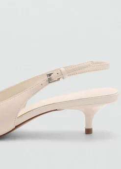 MANGO Buty*Buty z odkrytą piętą z kryształkami