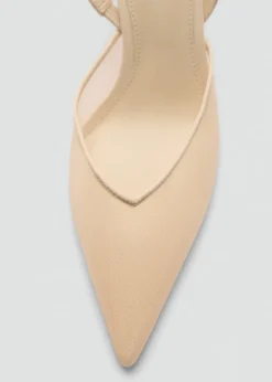 MANGO Buty*Buty z siateczki z odkrytą piętą
