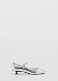 MANGO Buty*Buty ze sprzączką i obcasem typu kaczuszka