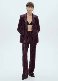 MANGO Marynarki*Cekinowa marynarka garniturowa