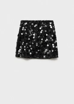 MANGO Spódnice*Cekinowa spódnica