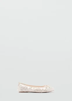 Dzieci MANGO Buty*Cekinowe baleriny