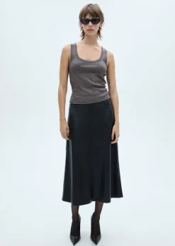 MANGO Topy*Cekinowy top na ramiączkach