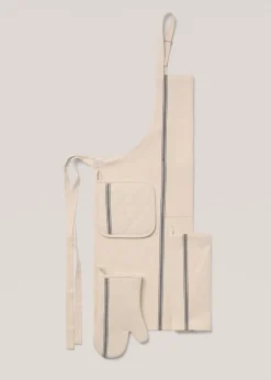 MANGO Ścierki I Fartuchy|Akcesoria Kuchenne*Chwytak kuchenny z 100% bawełny z ozdobnym paskiem