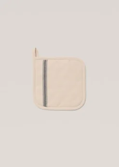 MANGO Ścierki I Fartuchy|Akcesoria Kuchenne*Chwytak kuchenny z 100% bawełny z ozdobnym paskiem