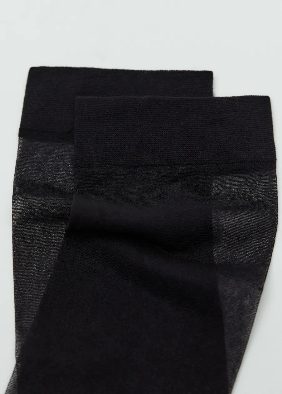 MANGO Więcej Akcesoriów*Cienkie skarpetki rajstopowe