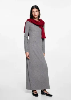 MANGO Sukienki I Kombinezony*Ściągaczowa sukienka midi