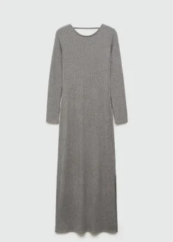 MANGO Sukienki I Kombinezony*Ściągaczowa sukienka midi