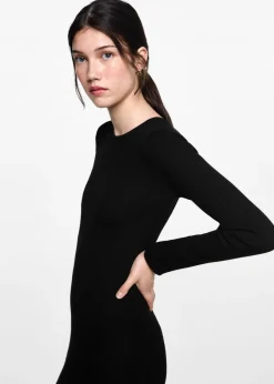 MANGO Sukienki I Kombinezony*Ściągaczowa sukienka midi