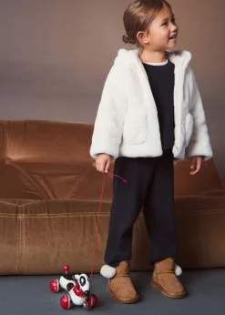 Dzieci MANGO Spodnie*Ściągaczowe spodnie