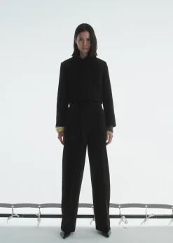 MANGO Kurtki*Crop lapel suit jacket