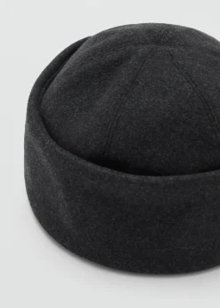 MANGO Czapki I Rękawiczki*Czapka wełniana z wywinięciem