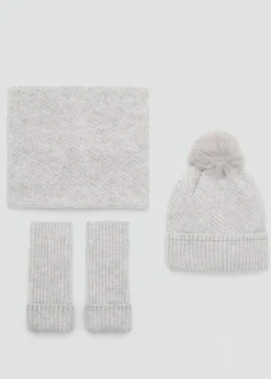 Dzieci MANGO Szaliki I Czapki*Czapka z dzianiny lureksowej