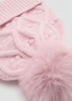 Dzieci MANGO Akcesoria*Czapka z pomponem