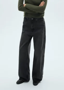 MANGO Dżinsy*Dżinsy balloon z wysokim stanem