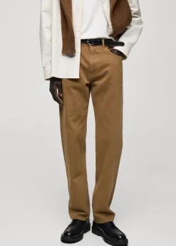 MANGO Dżinsy*Dżinsy bawełniane straight fit