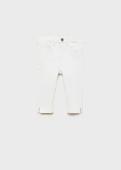 Dzieci MANGO Dżinsy*Dżinsy bawełniane z prostymi nogawkami