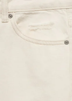 MANGO Dżinsy*Dżinsy Blanca o prostym kroju crop