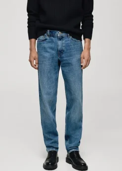 MANGO Dżinsy*Dżinsy Bob regular fit kolor średni niebieski
