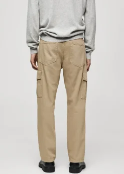 MANGO Spodnie|Dżinsy*Dżinsy cargo straight fit