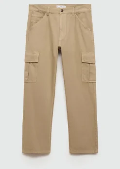 MANGO Spodnie|Dżinsy*Dżinsy cargo straight fit