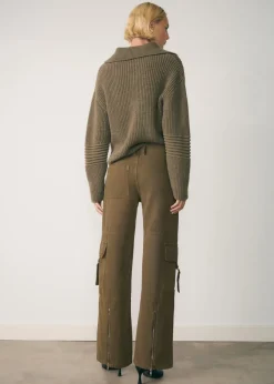 MANGO Dżinsy*Dżinsy cargo z suwakami