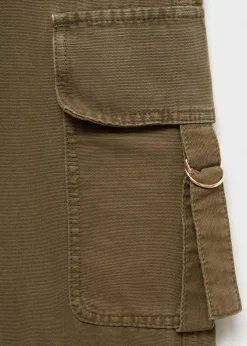 MANGO Dżinsy*Dżinsy cargo z suwakami