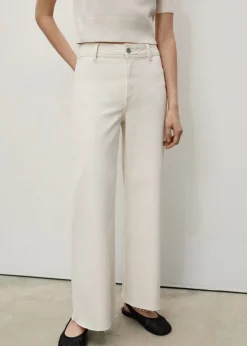 MANGO Dżinsy*Dżinsy Catherin culotte z wysokim stanem