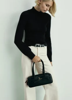 MANGO Dżinsy*Dżinsy Catherin culotte z wysokim stanem