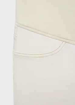 MANGO Dżinsy*Dżinsy ciążowe flare crop