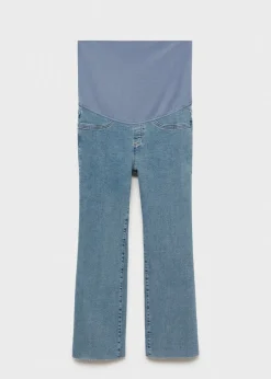 MANGO Dżinsy*Dżinsy ciążowe flare crop