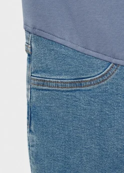 MANGO Dżinsy*Dżinsy ciążowe flare crop