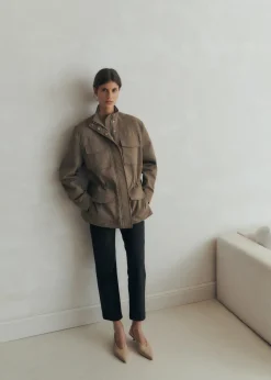 MANGO Dżinsy*Dżinsy ciążowe z prostymi nogawkami