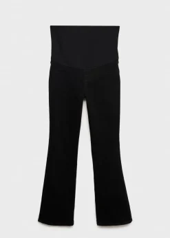 MANGO Dżinsy*Dżinsy ciążowe z rozszerzanymi nogawkami