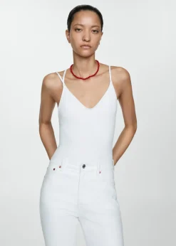 MANGO Dżinsy*Dżinsy Claudia slim crop