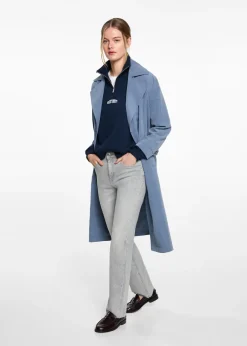 MANGO Dżinsy*Dżinsy crop z prostymi nogawkami