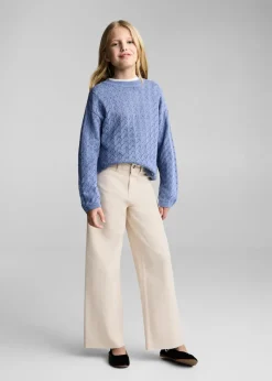 Dzieci MANGO Dżinsy*Dżinsy culotte