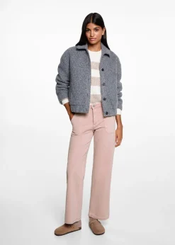 MANGO Dżinsy*Dżinsy culotte z kieszeniami