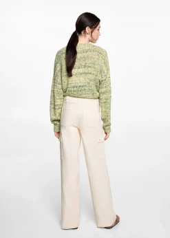 MANGO Dżinsy*Dżinsy culotte z kieszeniami