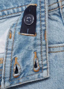 Dzieci MANGO Dżinsy*Dżinsy culotte z ozdobnym szwem