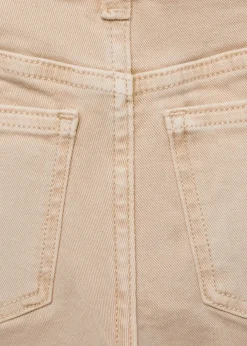 Dzieci MANGO Dżinsy*Dżinsy culotte z postrzępionymi nogawkami