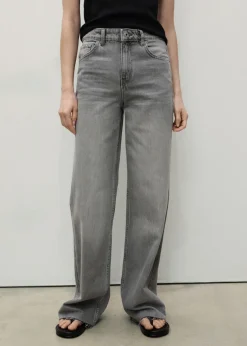 MANGO Dżinsy*Dżinsy Danila wideleg z wysokim stanem