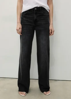 MANGO Dżinsy*Dżinsy Danila wideleg z wysokim stanem