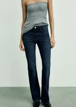 MANGO Dżinsy*Dżinsy Fiona flare ze średnim stanem